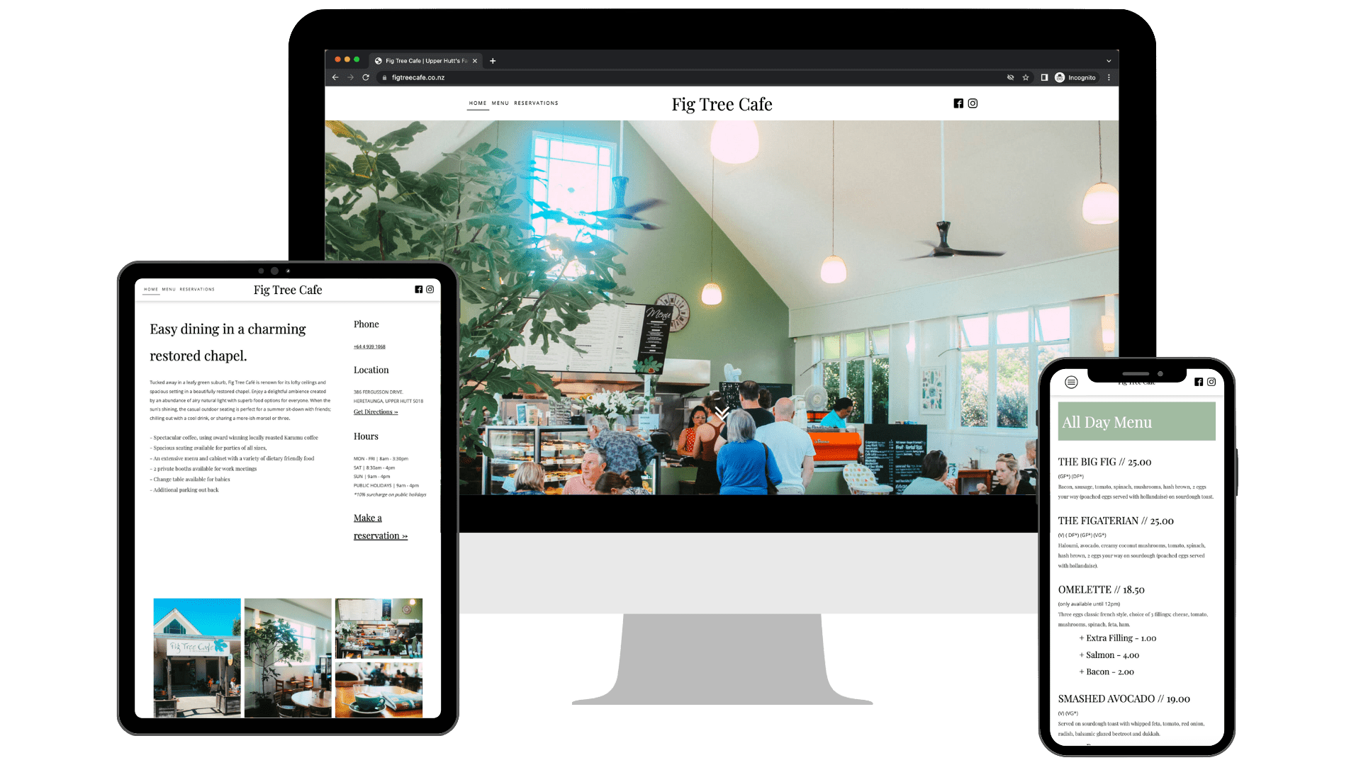 Fig Tree Cafe Think Good Design Resultsdriven Freelance 
